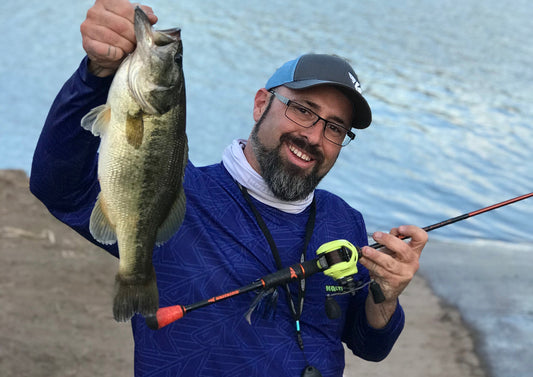 Bass fishing tips: An assortment of square bill crankbaits, KastKing Covert fluorocarbon line and the KastKing Bassinator reel will all add up to a fish hitting the deck.