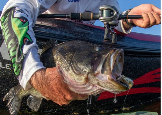 Great bite while bass fishing in the spring