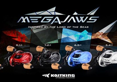 KastKing MegaJaws Baitcasting Concept Reel Swims Into Fishing Tackle M