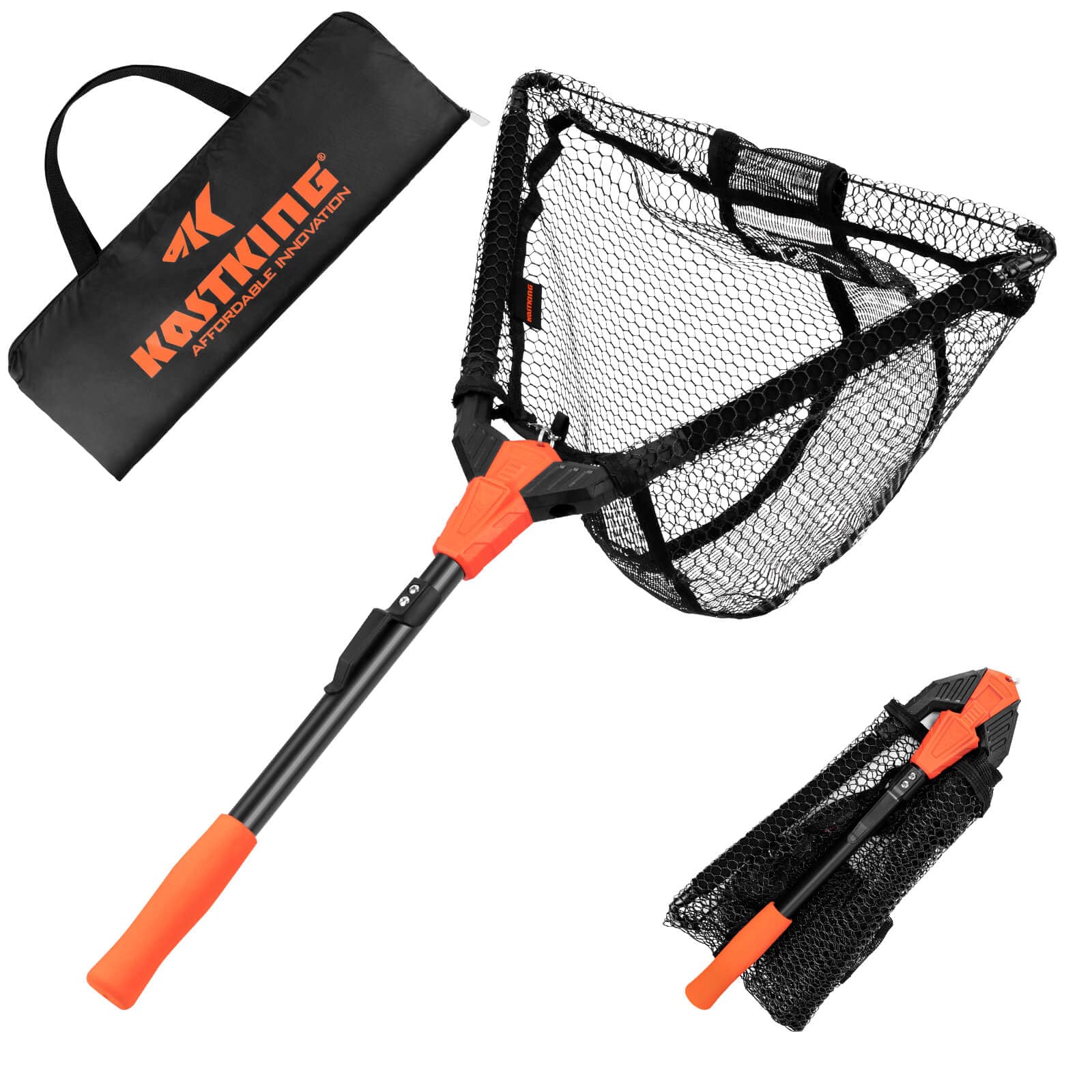 KastKing Brutus Fishing Net, Fish Landing Net, Lightweight & Portable  Fishing Net with Soft EVA Foam Handle, Holds up to 44lbs/2
