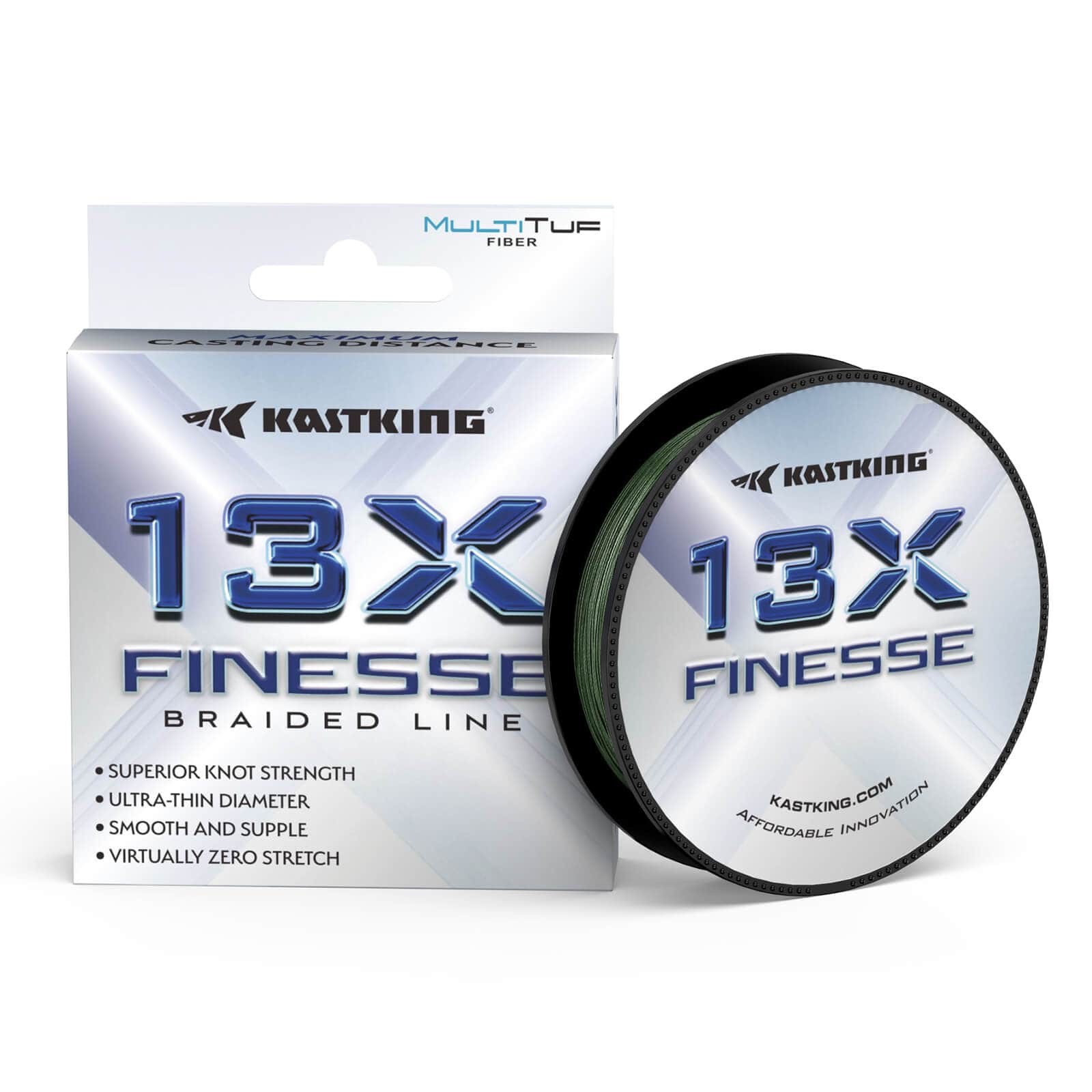 finesse fishing with braided line KastKing 13X Finesse Braided Fishing Line