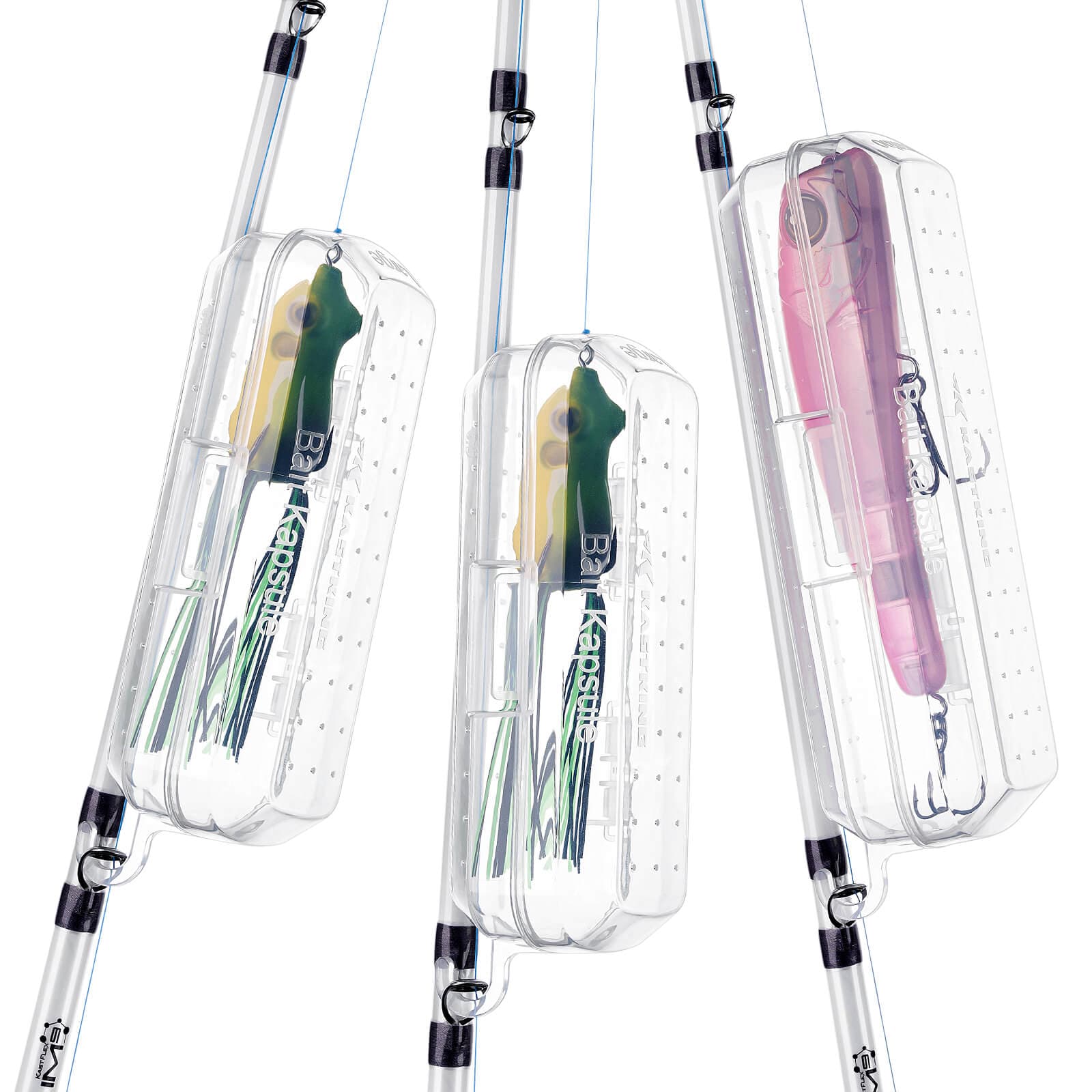 case fishing lures Kastking Bait Kapsule, Medium Bait Storage 2pk