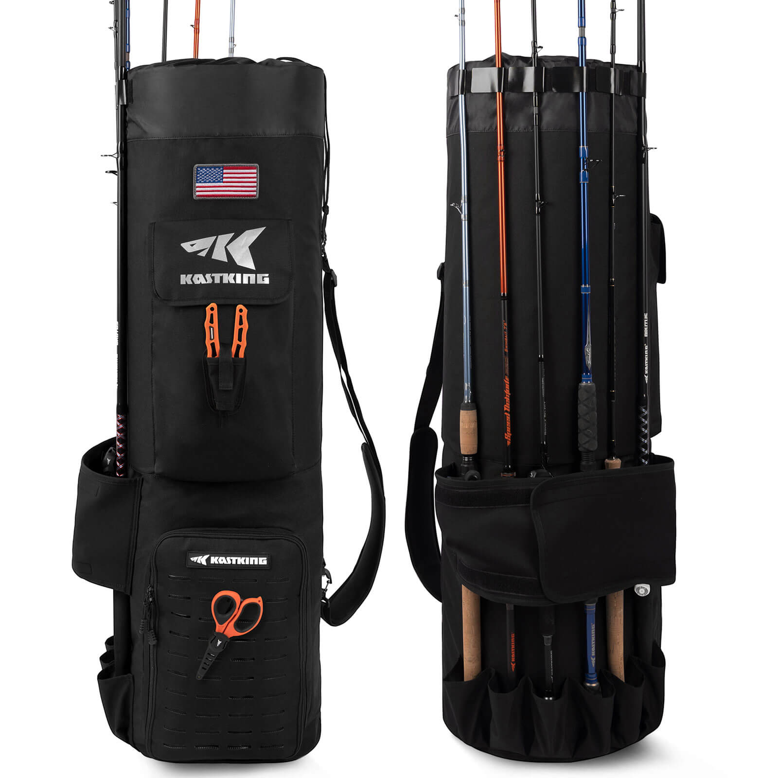 7ft fishing pole case LANGSTON Rod Case, Fishing Carrier Bag, Double Zipper Design, Carrying Handles, Non Slip Bottom, Hard Shell Fishing Tackle Storage Box for Travel Fishing,C,49.2In/125cm : Sports & Outdoors the Flying Fisherman 7 Passport Spinning Rods are offered in light Travel Case Fishing Rod And