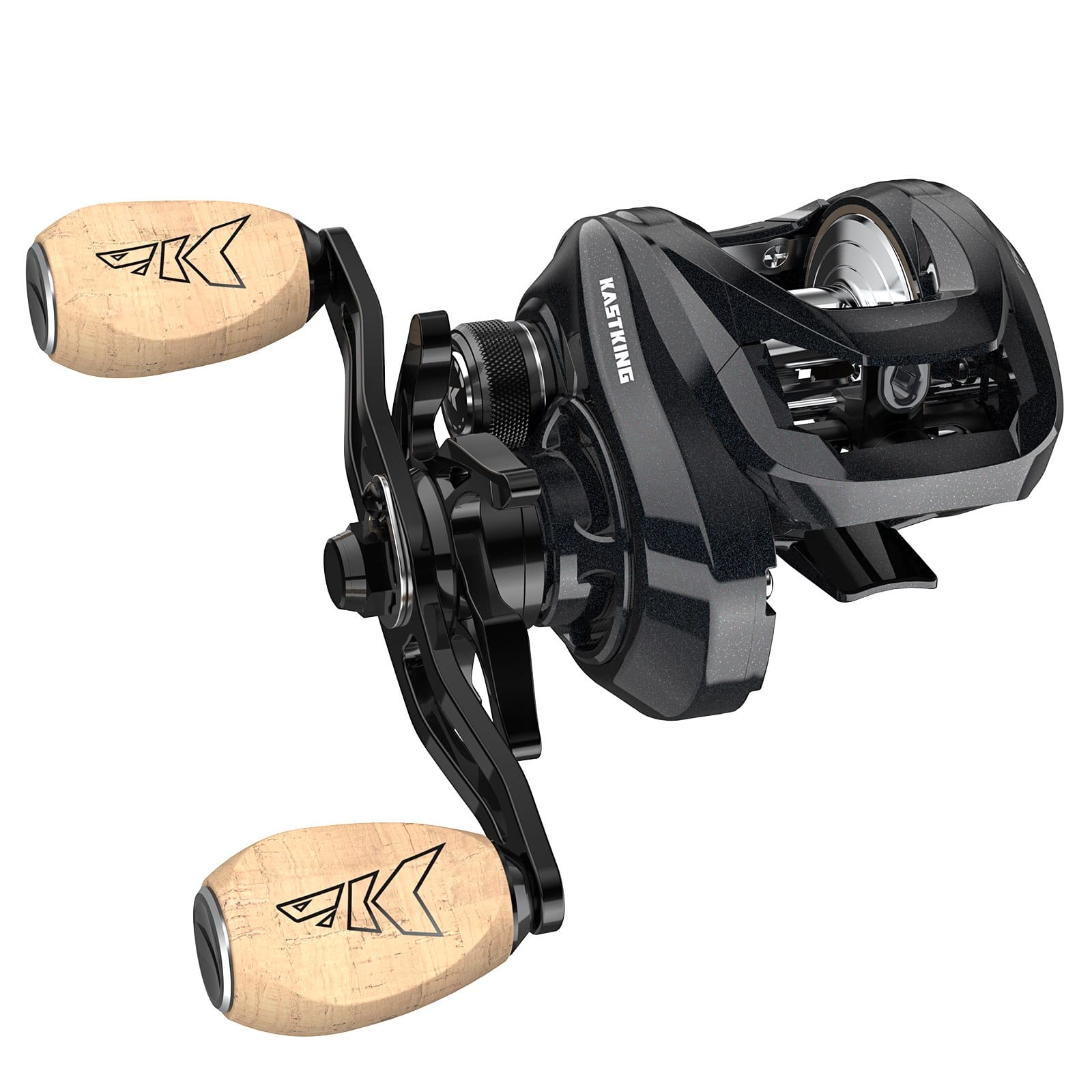 baitcasting reel under 100 Bates Hundo Casting Left Hand 8.1:1 speed ratio enables fast retrieves for pitching Bates Fishing Salty Hundo Right