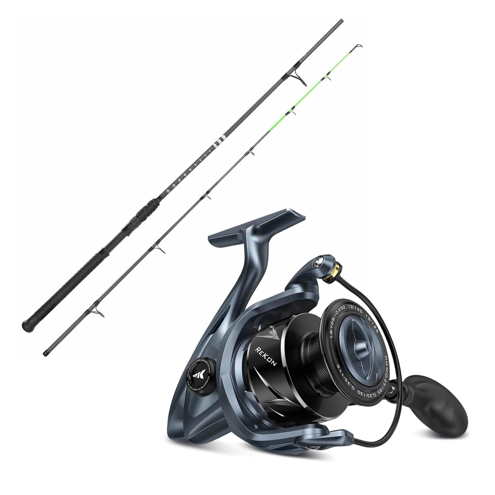 KastKing Big Game Spinning Fishing Rod and Reel Combo 4000 / 7'0" / Fast-Medium-2Pcs KastKing Big Game Spinning Fishing Rod and Reel Combo 4000 / 7'0" / Fast-Medium-2Pcs