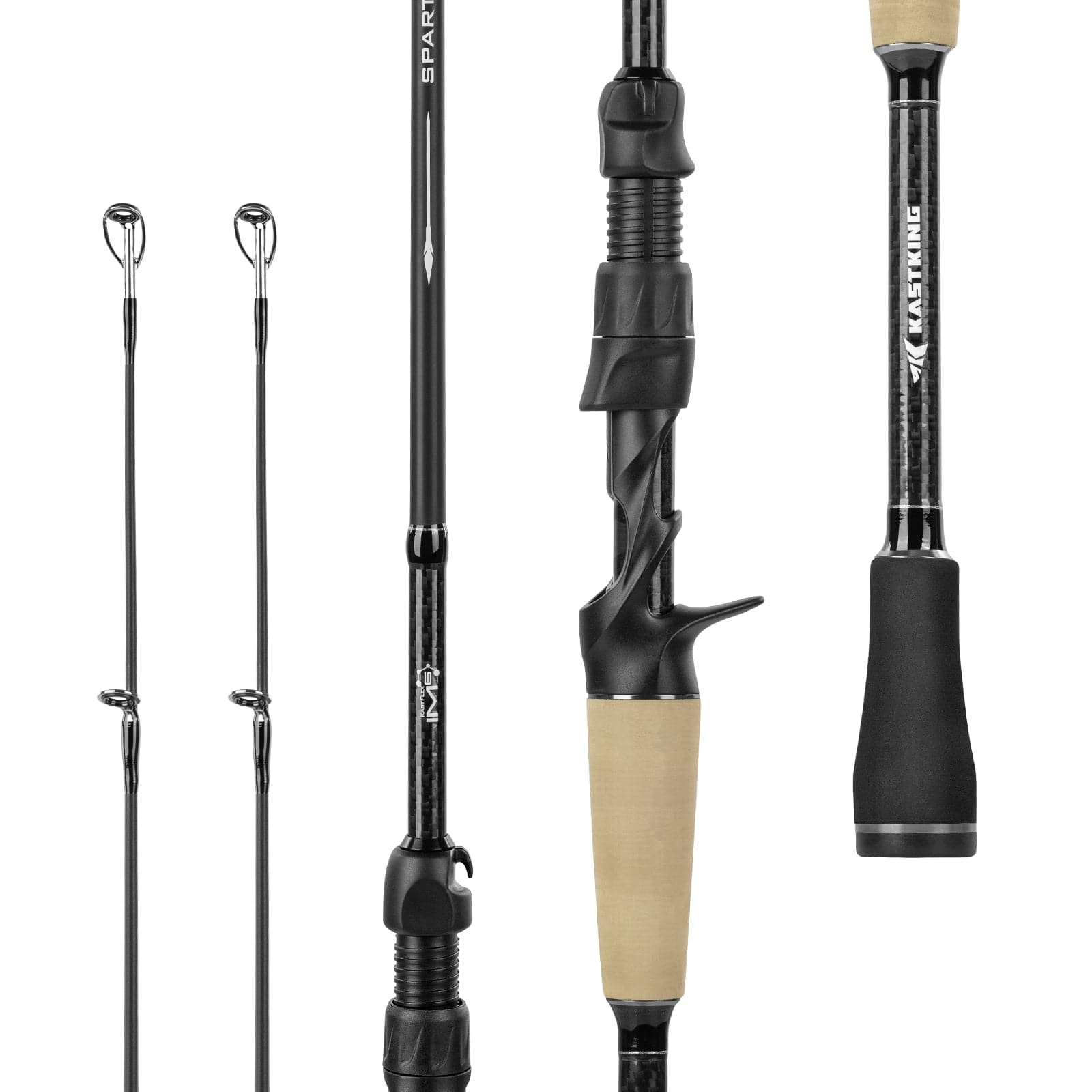best 2pc baitcasting rod Dreamcatcher Carbonite 6'6" 30T Carbon Medium & Medium Heavy Whether youre casting lures for bass ATHENA 2-PIECE FINESSE BAITCASTING ROD