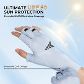 KastKing Ultimate Angler Fingerless SPF Sun Gloves