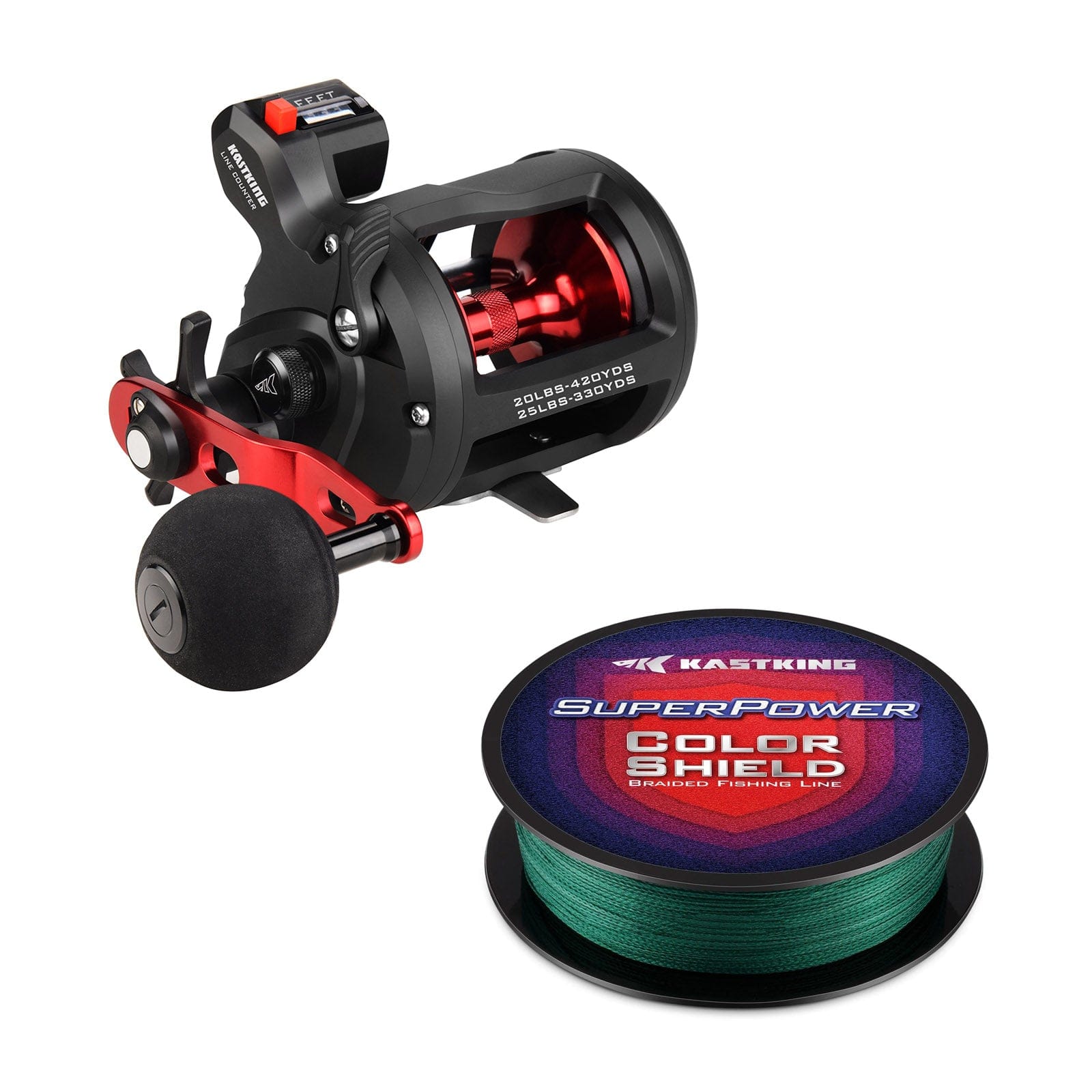 baitcaster reel with line counter Okuma Coldwater A CW-30DA you can expect all the strength you need without any additional weight Okuma Convector Low-profile Line Counter