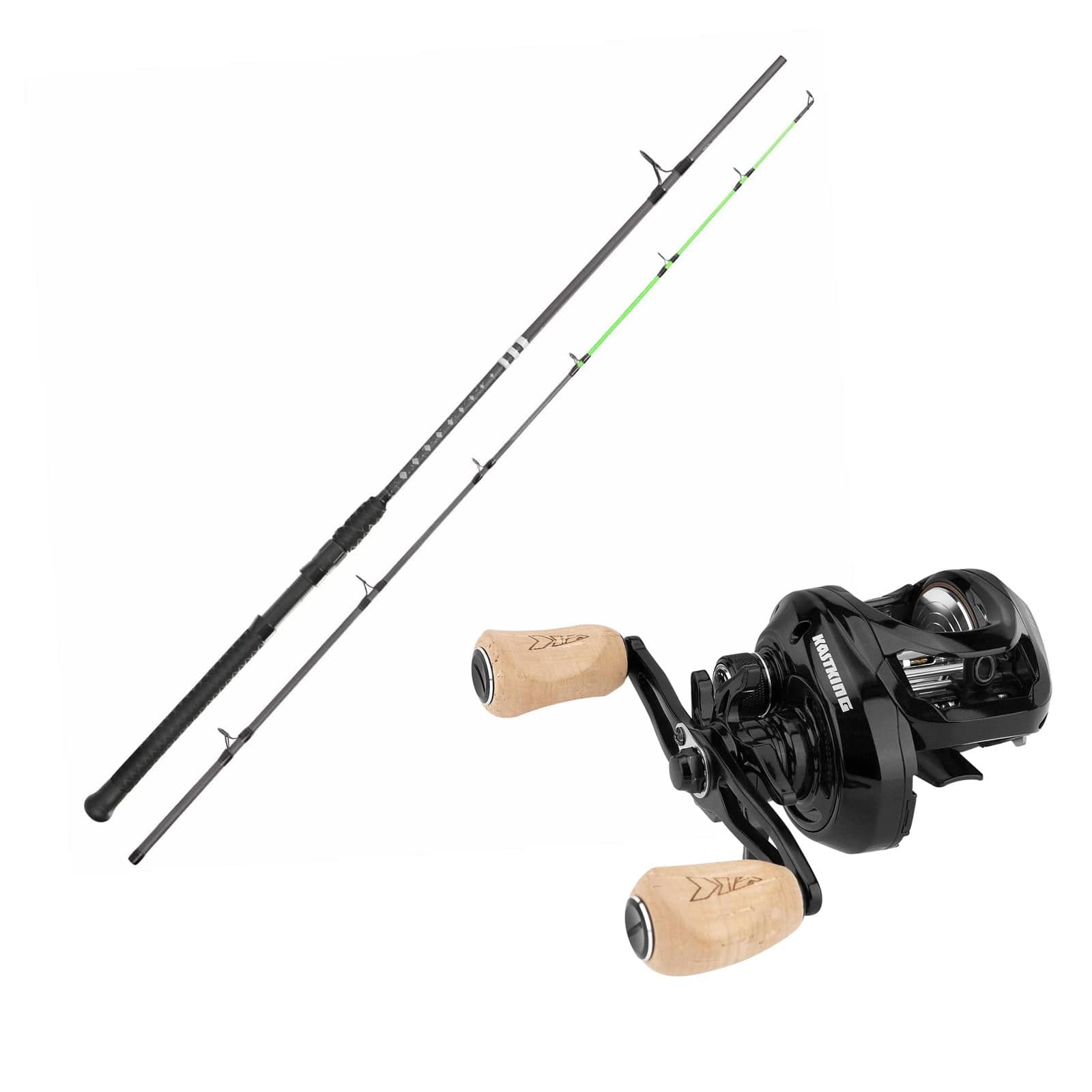 280-BK Baitcaster / Support de canne à filer avec support de pont 280-BK Baitcaster / Support de canne à filer avec support de pont