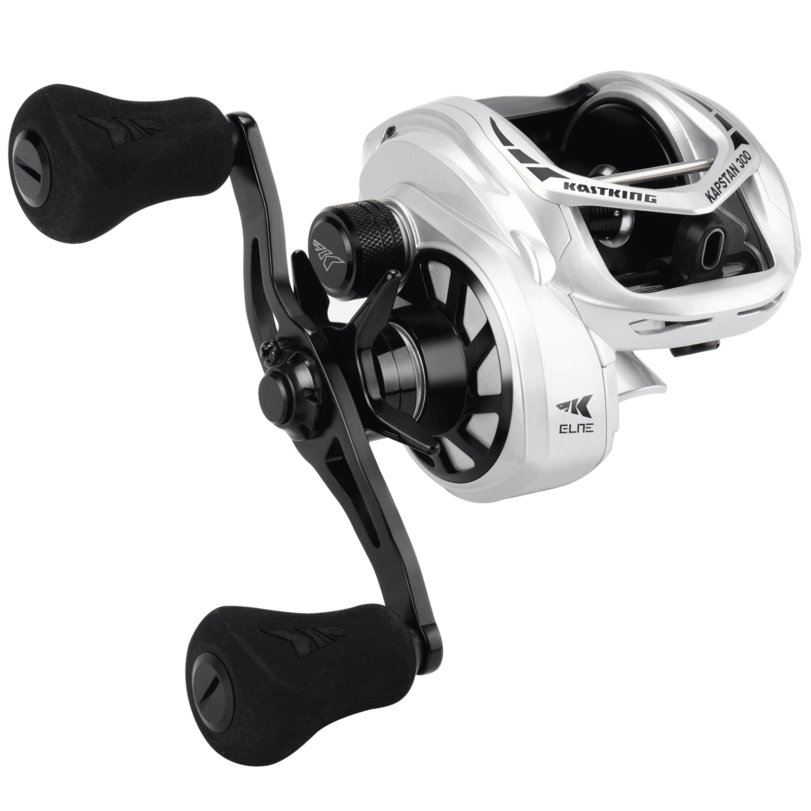 KastKing Kapstan Elite Size 300 Double Handle Baitcasting Reel 5.4:1 / Left Handed KastKing Kapstan Elite Size 300 Double Handle Baitcasting Reel 5.4:1 / Left Handed