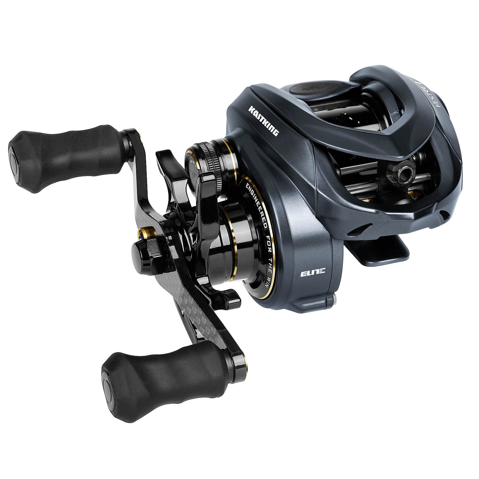 Yellow Magnetic 303 Baitcasting Reel, Size: 5 Inches Height at Rs