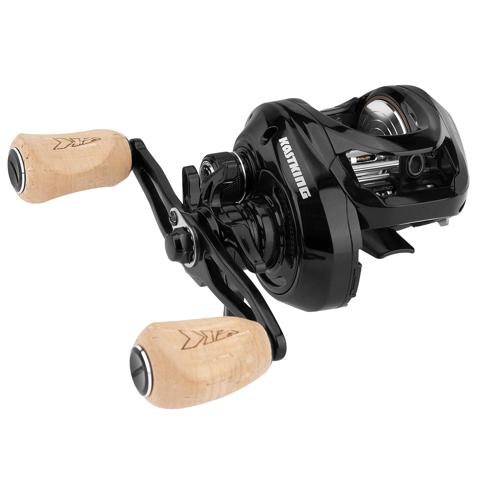 KastKing Megatron Spinning Reel, Great Saltwater Spinning Fishing Reel,  Rigid Aluminum Frame 7+1 Double-Shielded Stainless-Steel BB, Over 30 lbs.