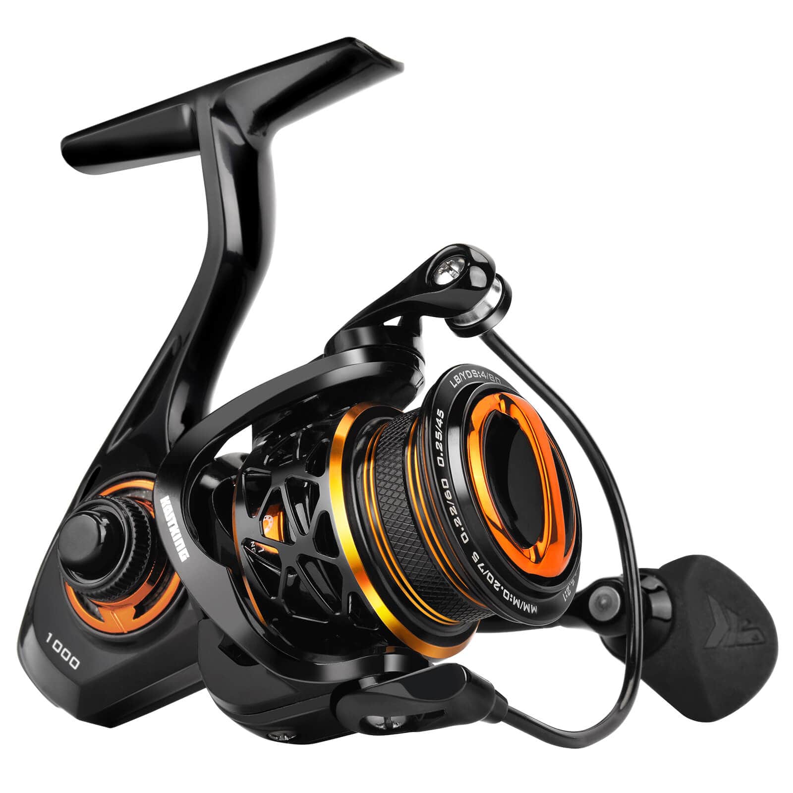 Ultra-light 155g Bait Finesse Spinning Fishing Reel 800 1000S Carbon  Shallow Spool Trout Fishing Wheel with Consistent & Powerful Drag (Color :  1000S, Size : Type 1) : : Sports & Outdoors