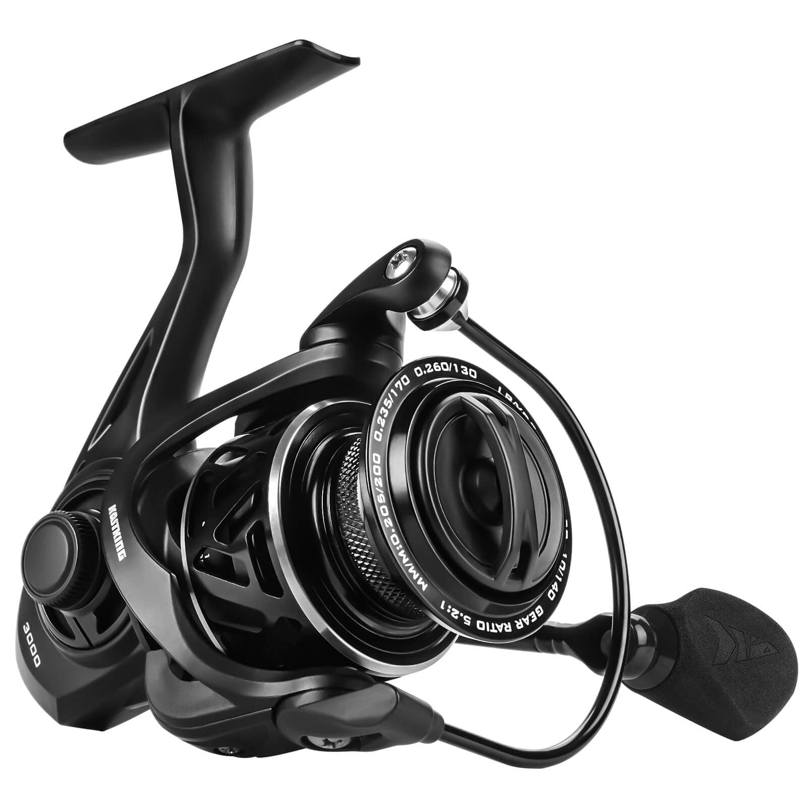 creed fishing reels KastKing Zephyr Spinning Reel Black / 500