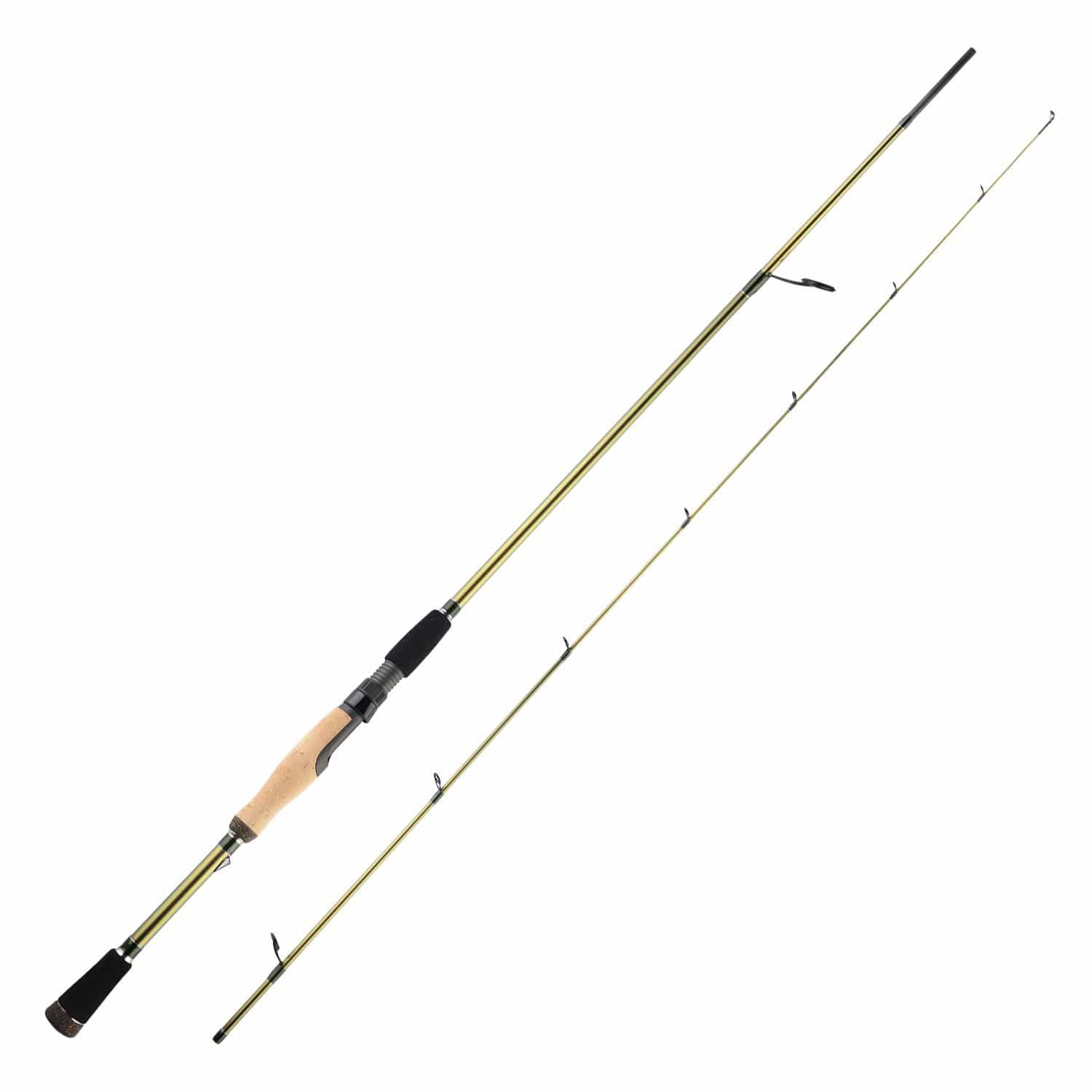 KastKing WideEye Walleye Fishing Rod - Spinning / 7'7 / Extra Fast-Medium  Light-Slip Rig-2Pcs