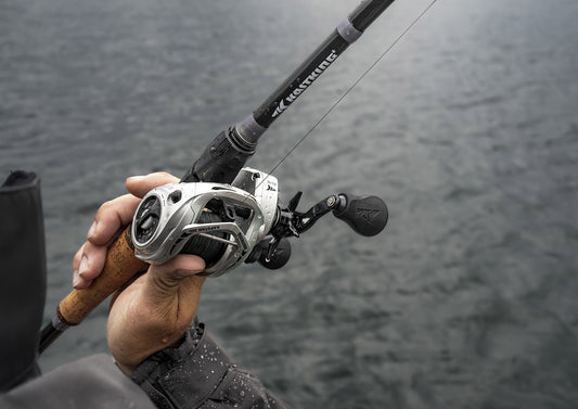 When baitcasting for saltwater fish, it's essential to select the gear ratio that will work best for the type of fishing you're doing