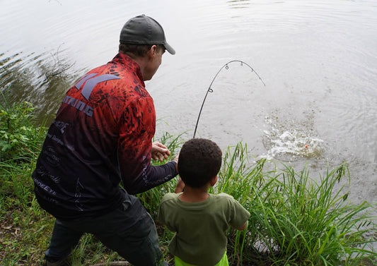 fishing with father