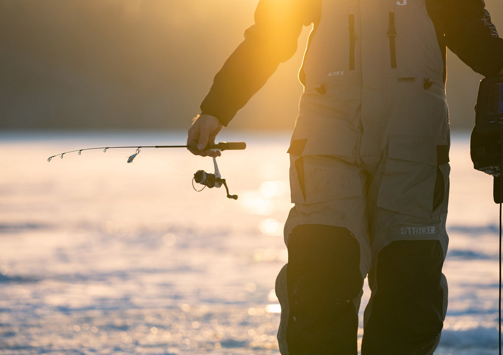 Cheap Ice Fishing Rod 2 Sections High Tenacity Lightweight Ice