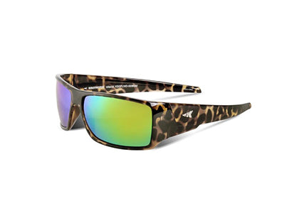 kastking sunglasses Iditarod style tortoise frame, green lenses.