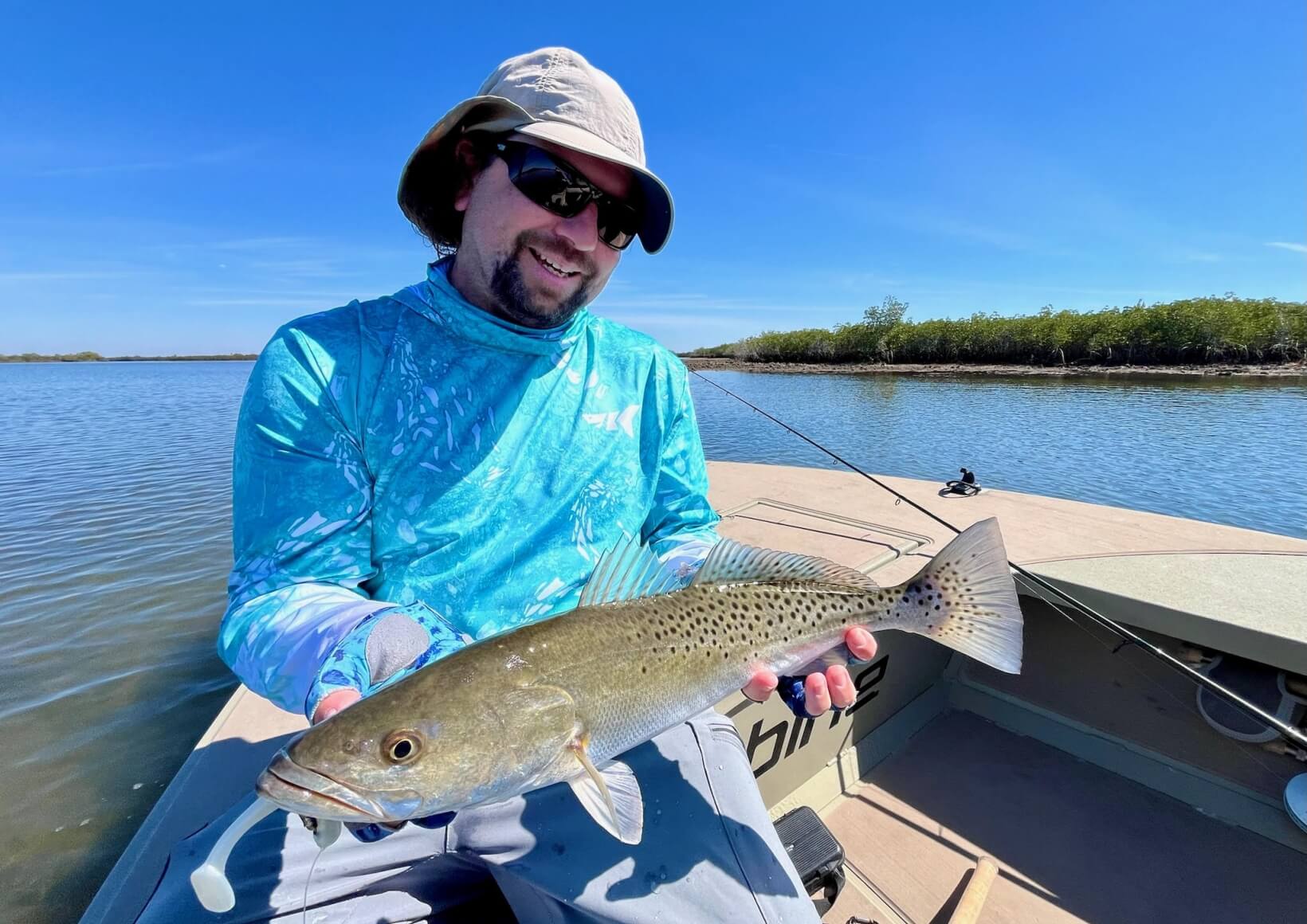 Trout Rue Fish How to Catch Redfish and Sea Trout in Florida Back Bays This Winter ...