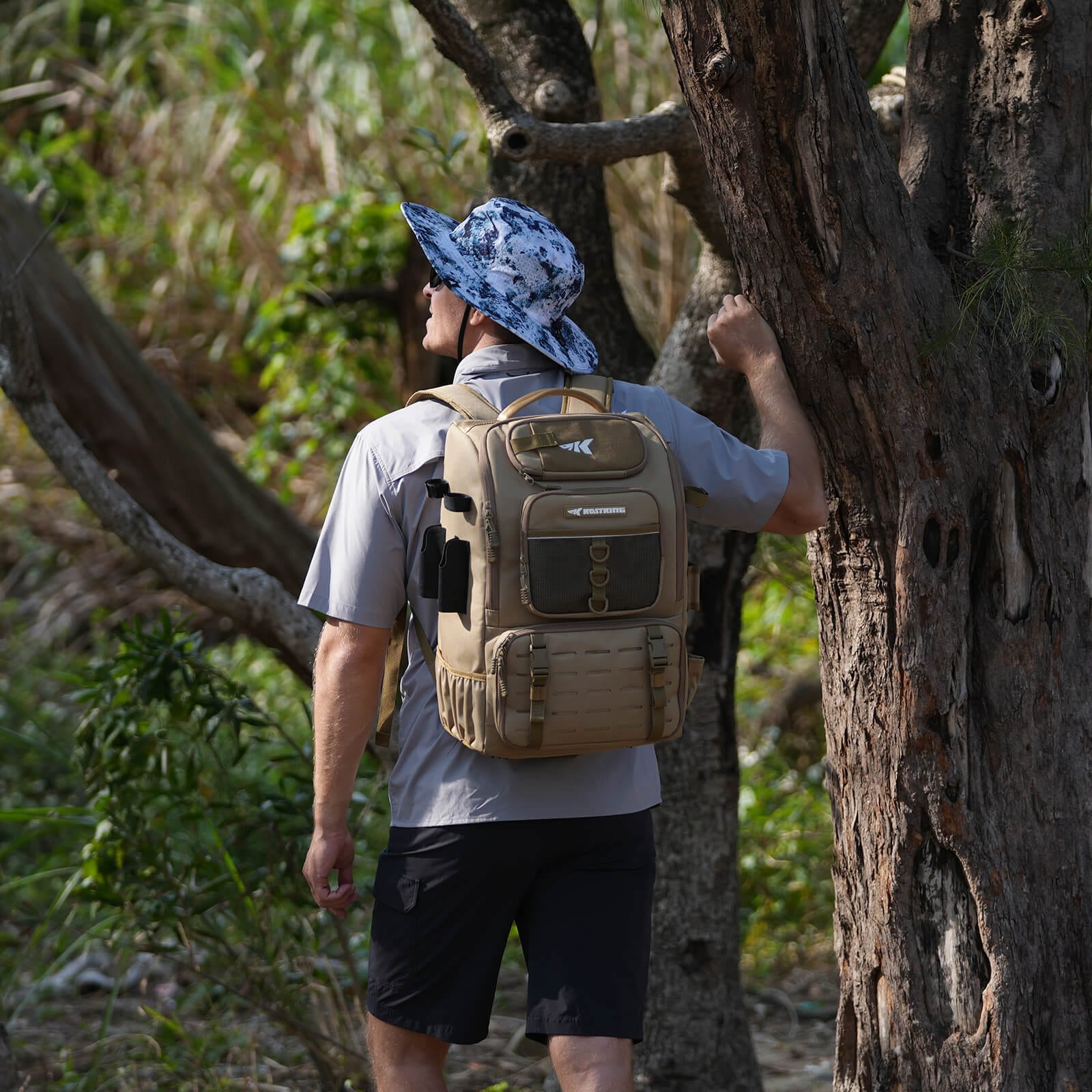 back pack that can hold fishing poles KastKing KarryAll Fishing Tackle Backpack