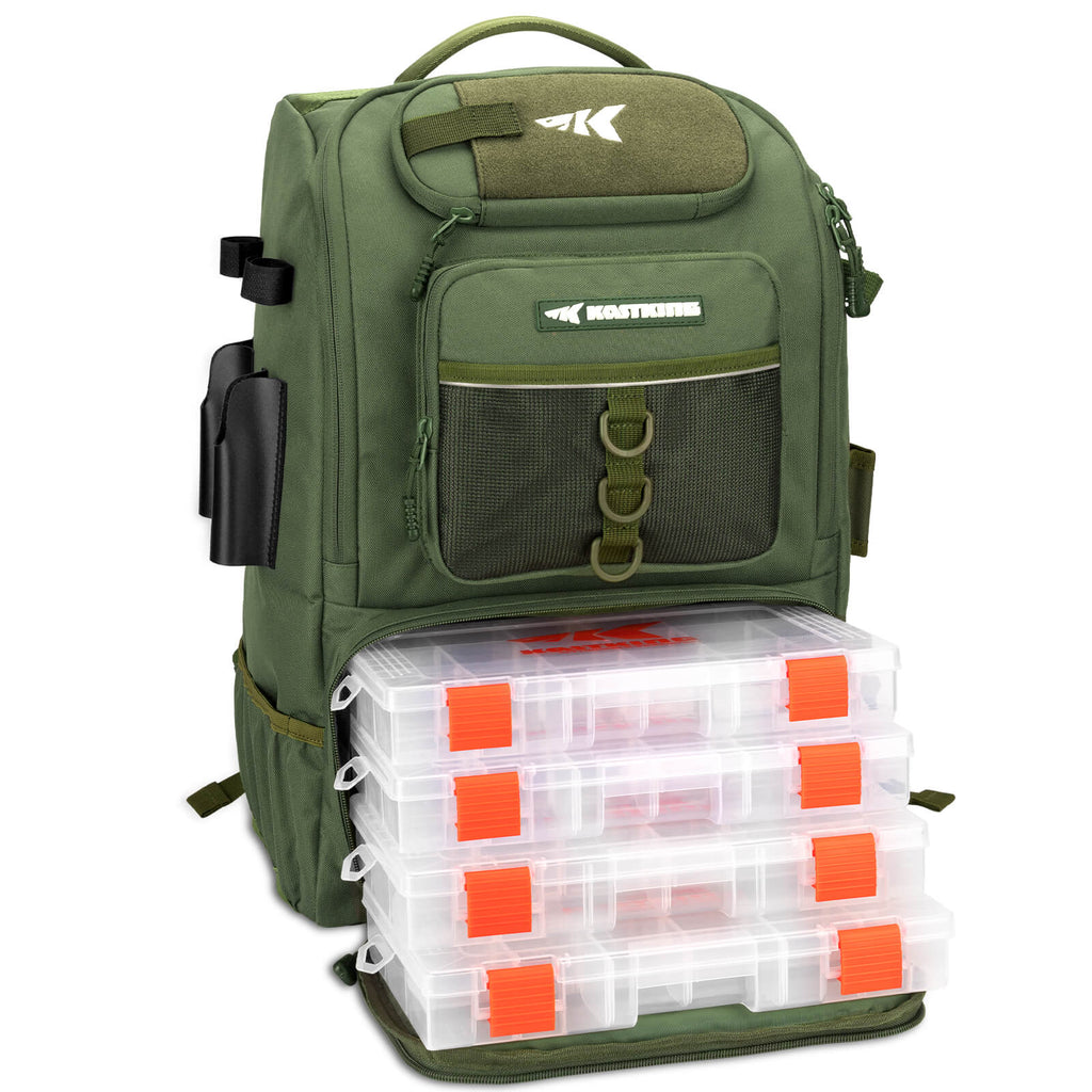 Fishing Tackle Backpack | Fishing Backpack with Rod Holder – KastKing