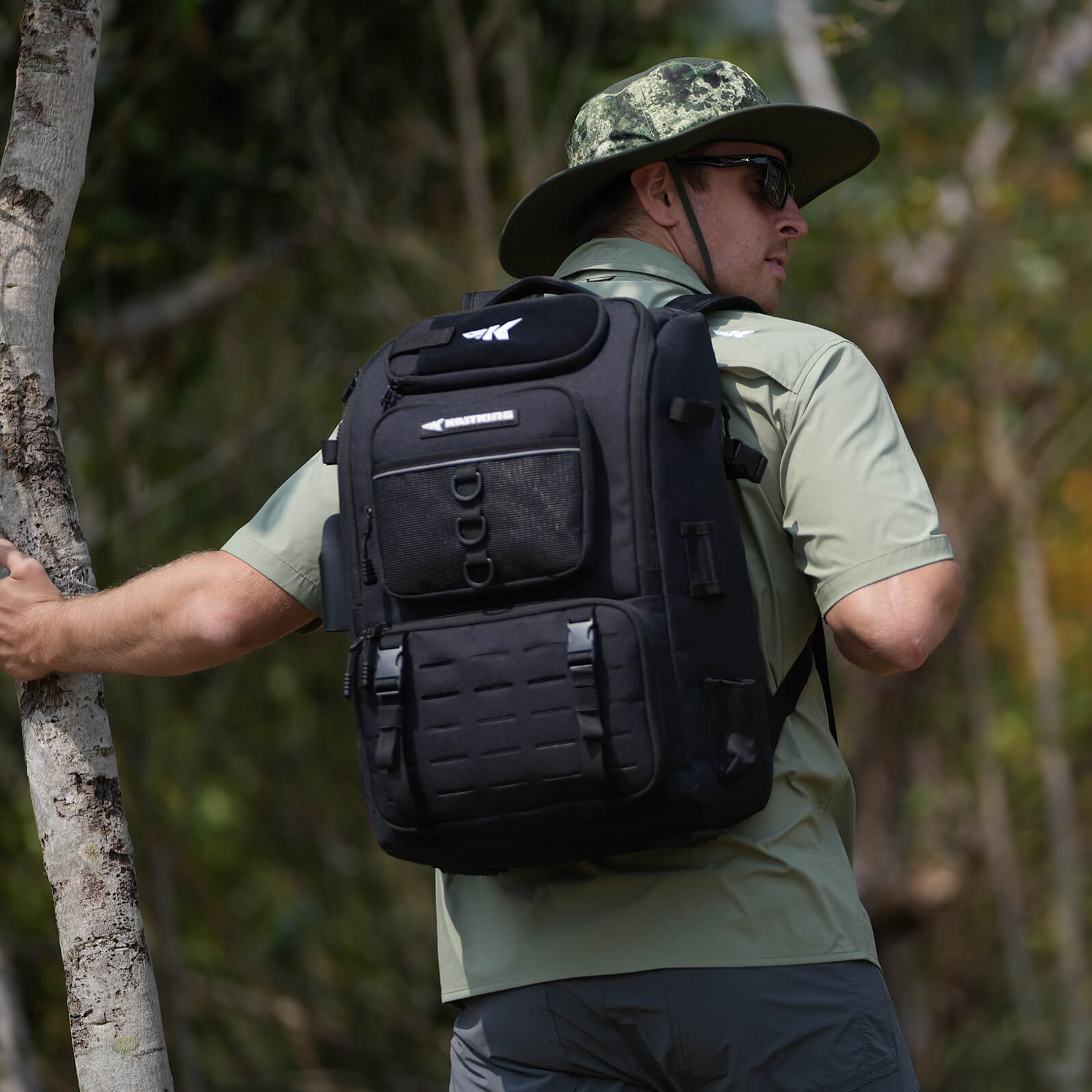 backpack tackle box academy KastKing KarryAll Fishing Tackle Backpack
