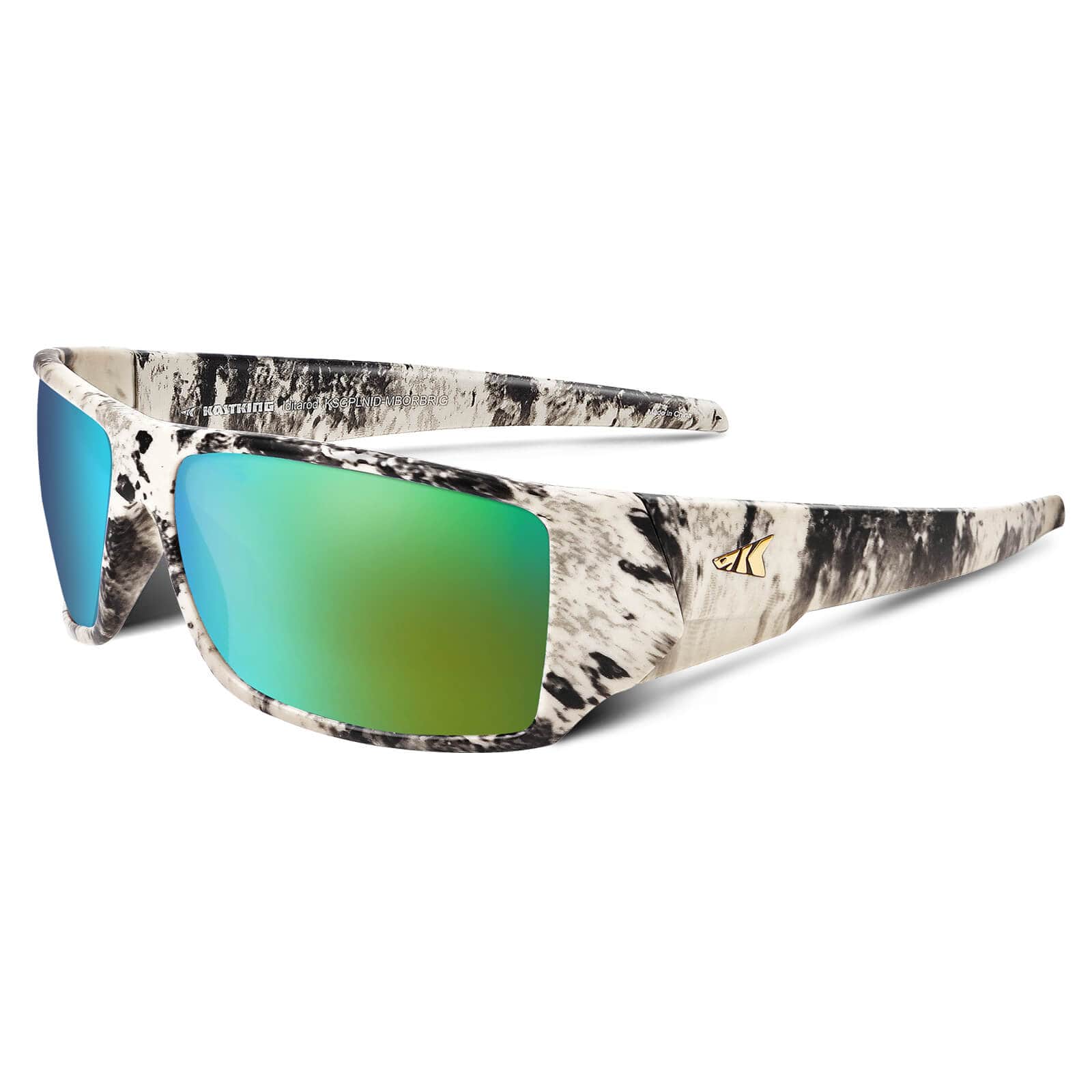 KastKing Iditarod Polarized Sport Sunglasses for Men and Women - Matt  Boulder camo Origins / Copper - Chartreuse Mirror