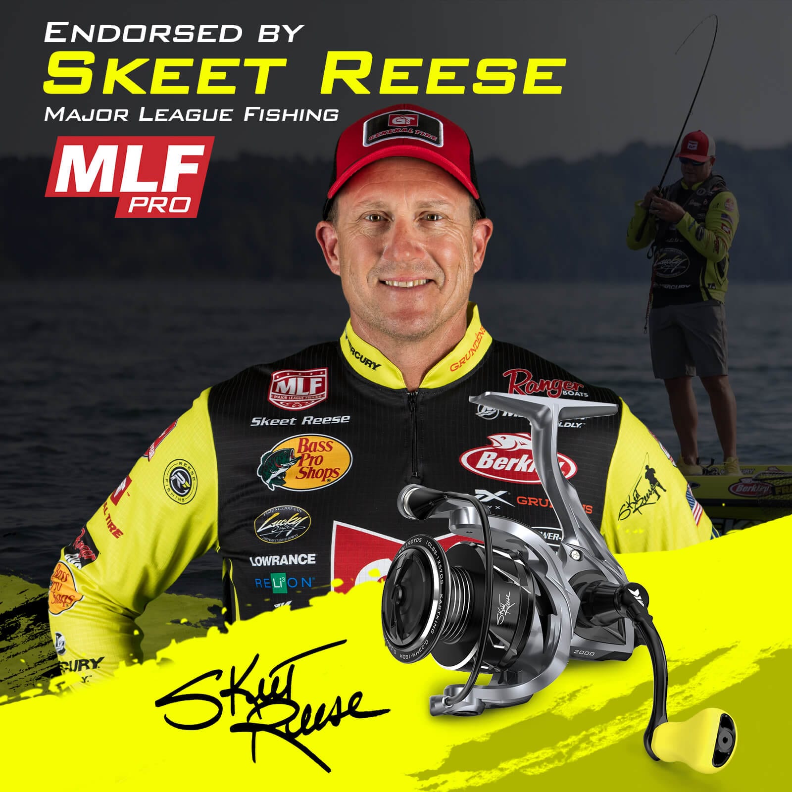 KastKing Skeet Reese Icon and Verus Spinning Fishing Combo