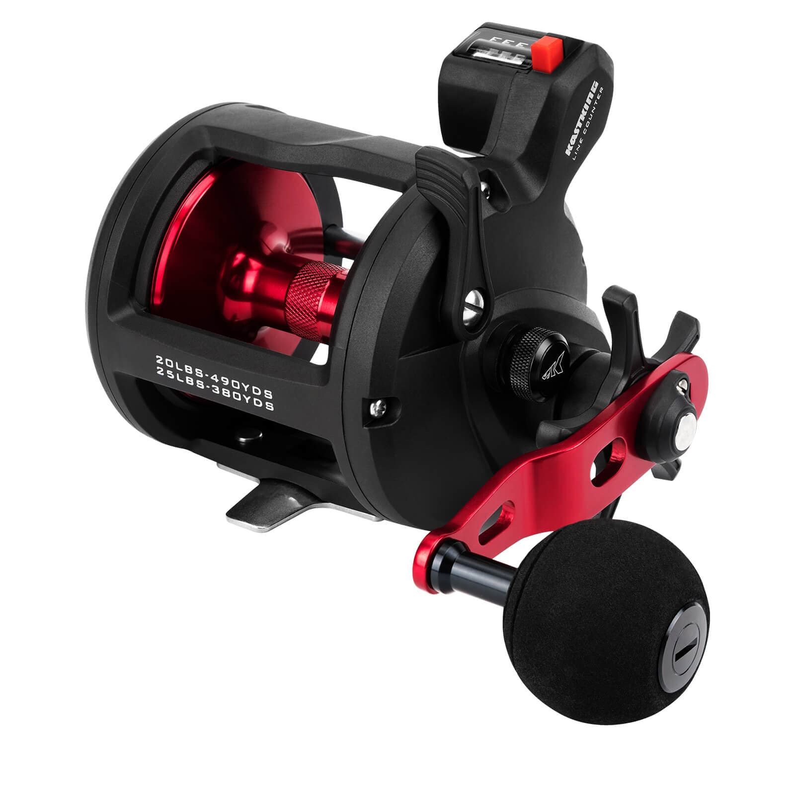 best line counter fishing reel KastKing ReKon Round Baitcasting Reel