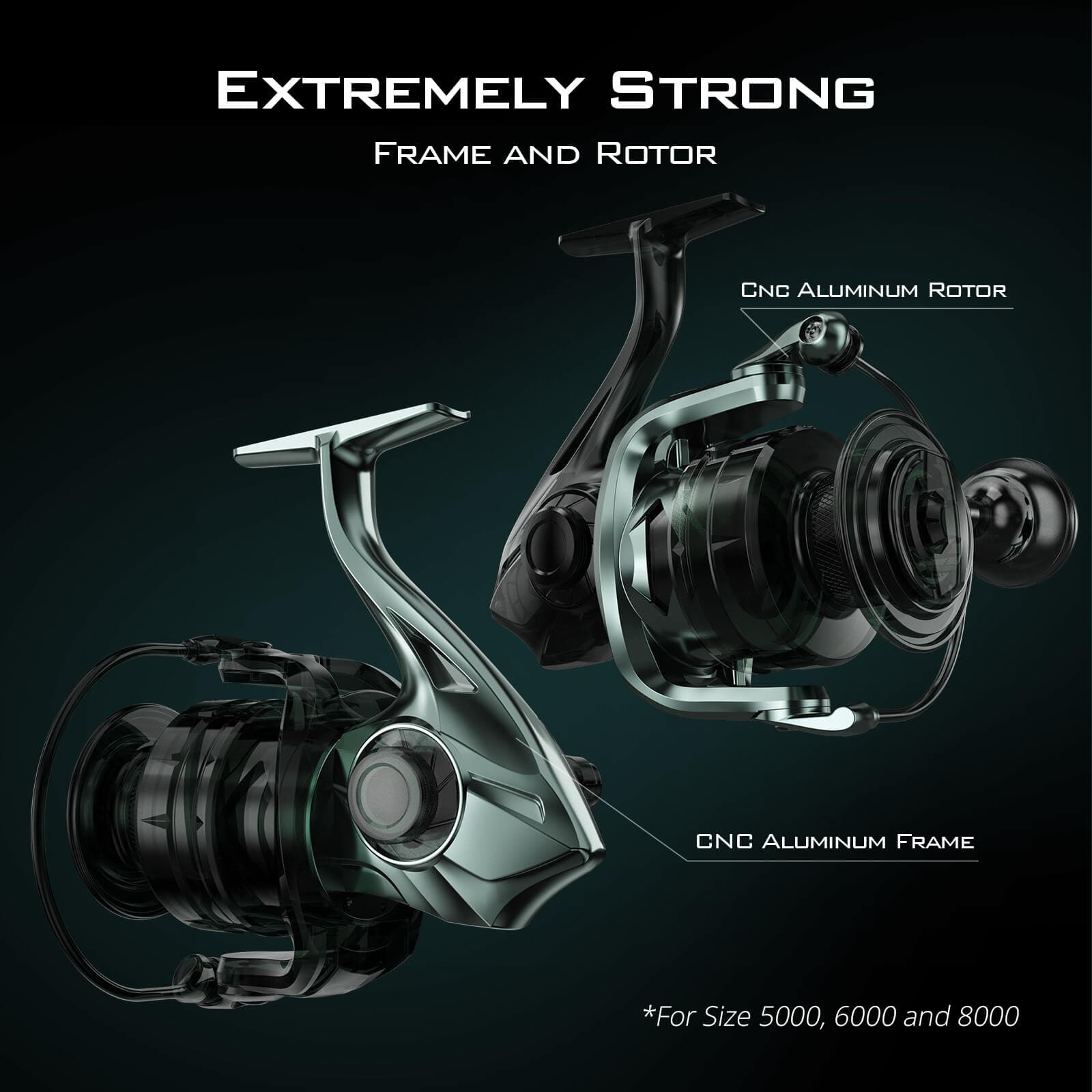 KastKing Kapstan Elite High Speed and Estuary Inshore Spinning Fishing Combo