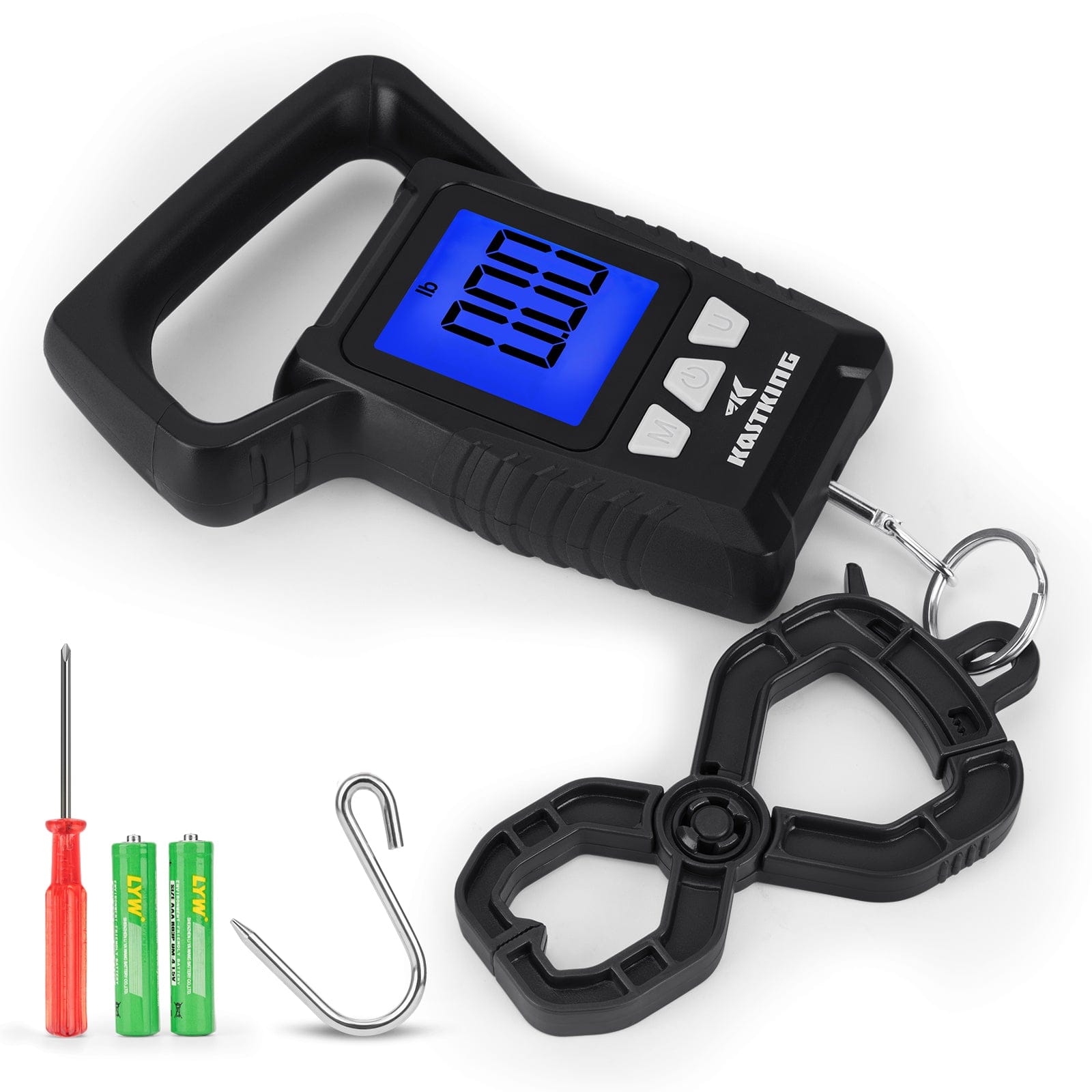 KastKing WideView Floating Waterproof Digital Fish Scale with Lip Gripper
