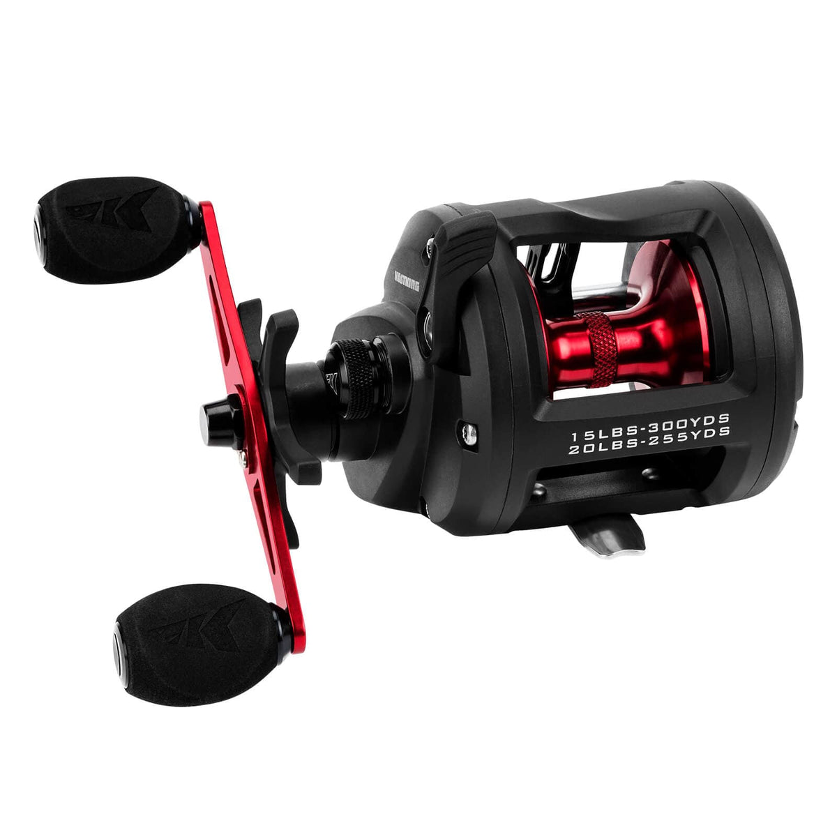 KastKing ReKon Line Counter or Level Wind Trolling Fishing Reel