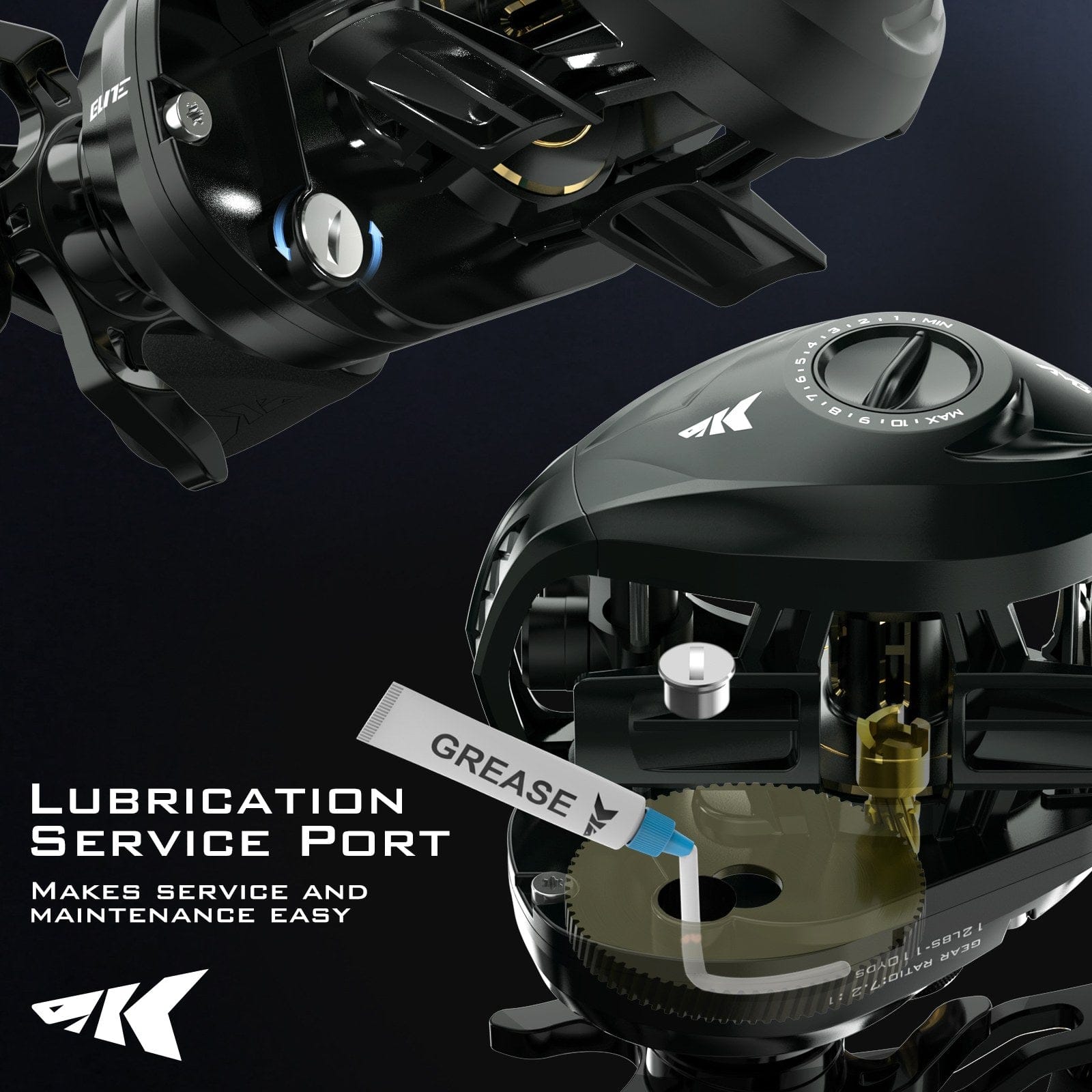 KastKing MegaJaws Elite Baitcasting Reels