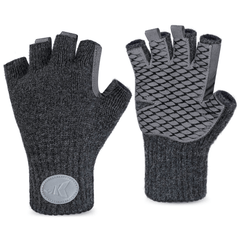 KastKing Bully Wooly Fingerless Wool Fishing Gloves