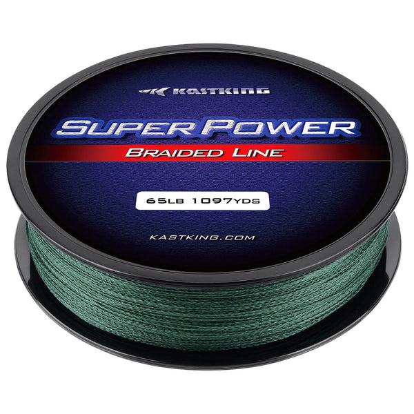 KastKing SuperPower 8 Strand Braided Fishing line 500m Yellow Gray  Multicolor Super Strong Multifilament Round PE