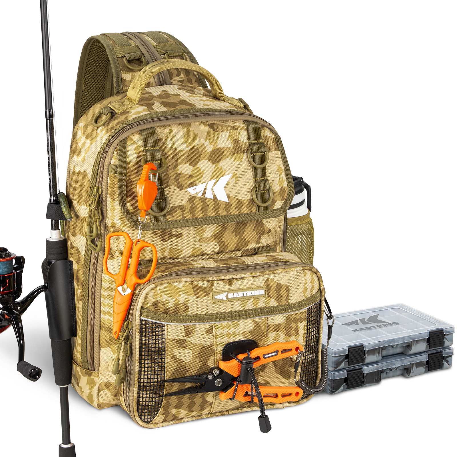 fishing rod holder bag MATEIN Backpack for Men, Fishing Cooler Backpack with adjustable shoulder straps Kastking Best Fishing Rod Bags