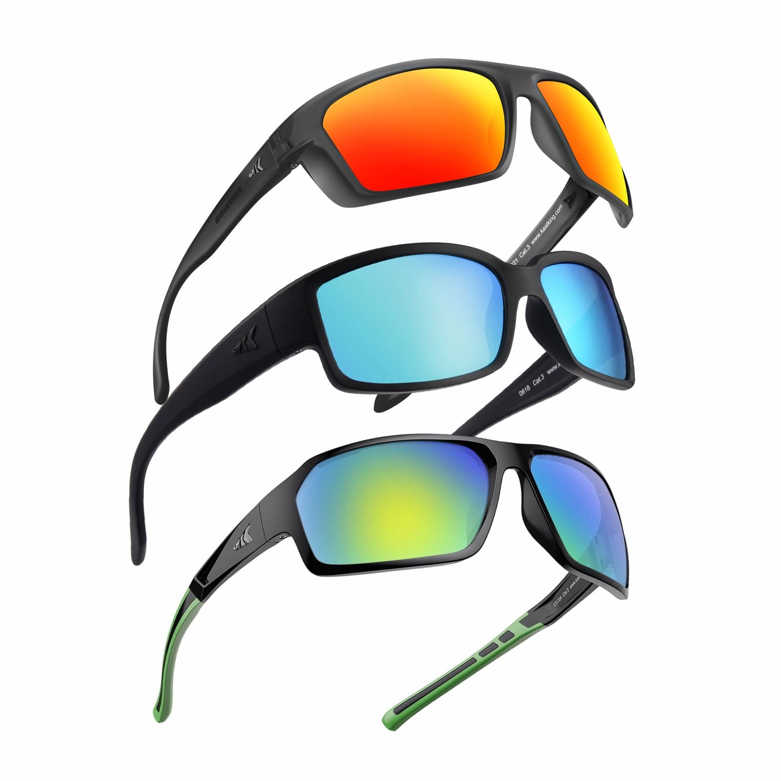 KastKing 3-Pack Polarized Fishing Sunglasses