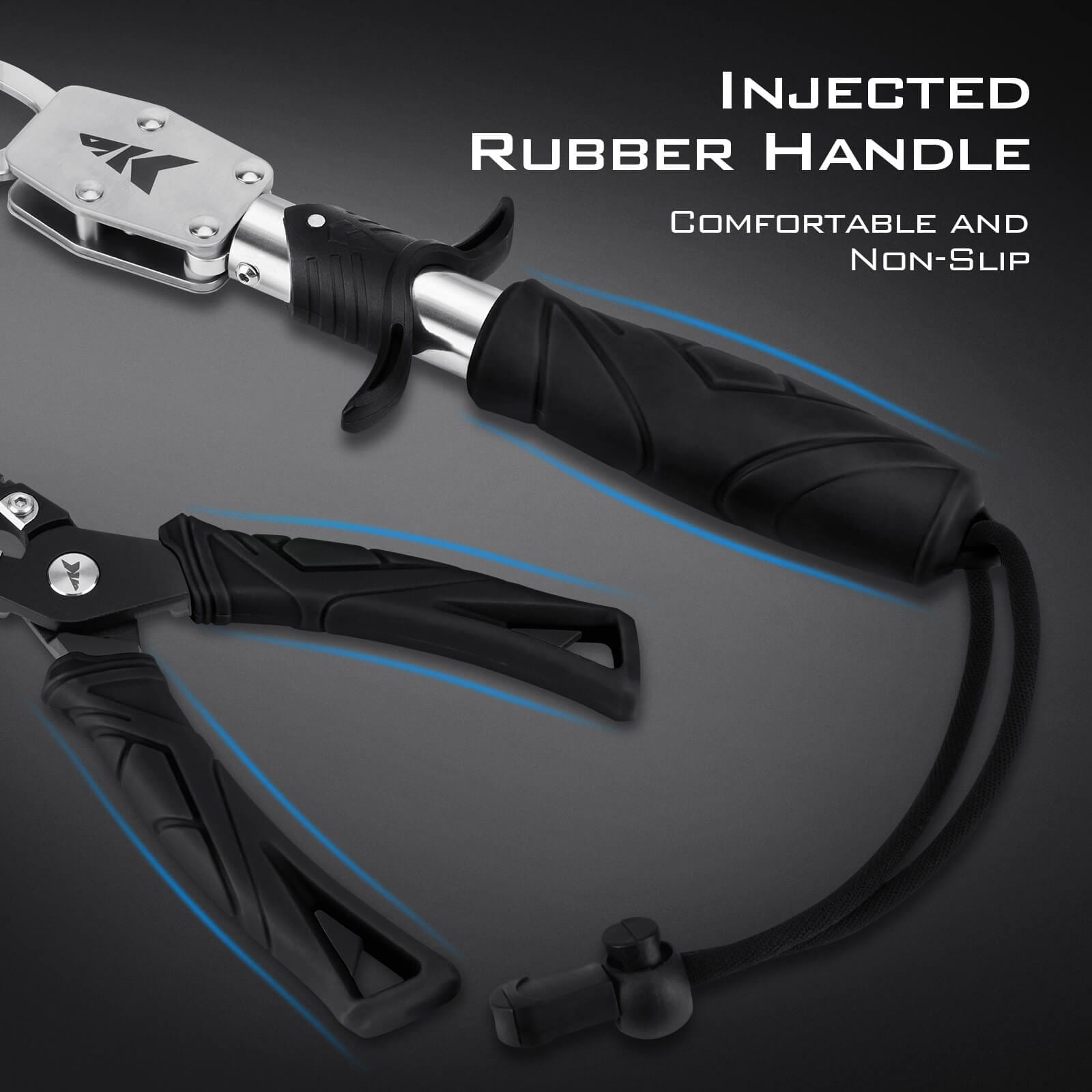 KastKing Paradox 11'' Pistol Lip Grip, Corrosion-Resistant 420