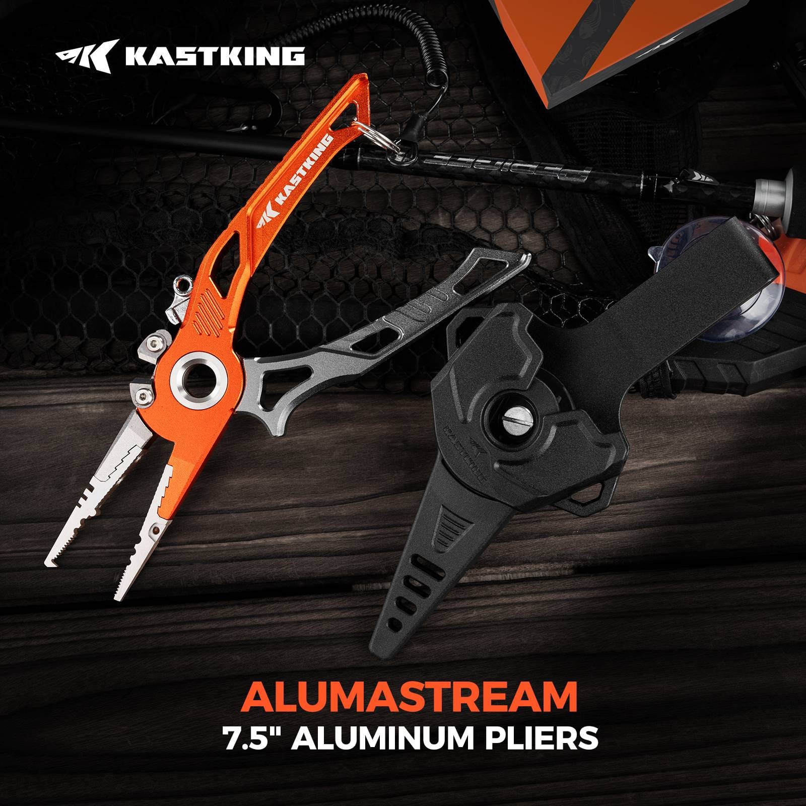 KastKing AlumaStream Aluminum Fishing Pliers & Combo