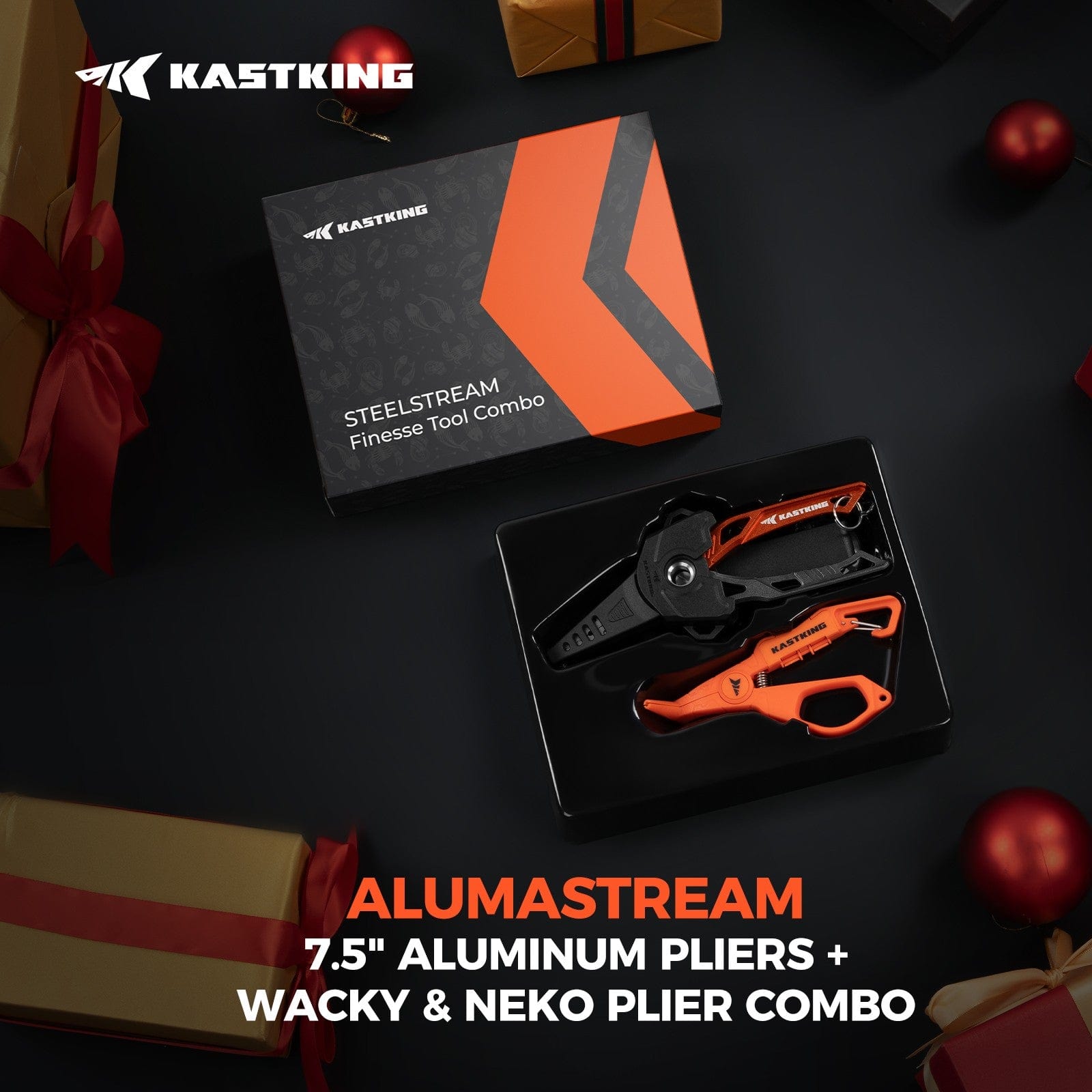 KastKing AlumaStream Aluminum Fishing Pliers & Combo