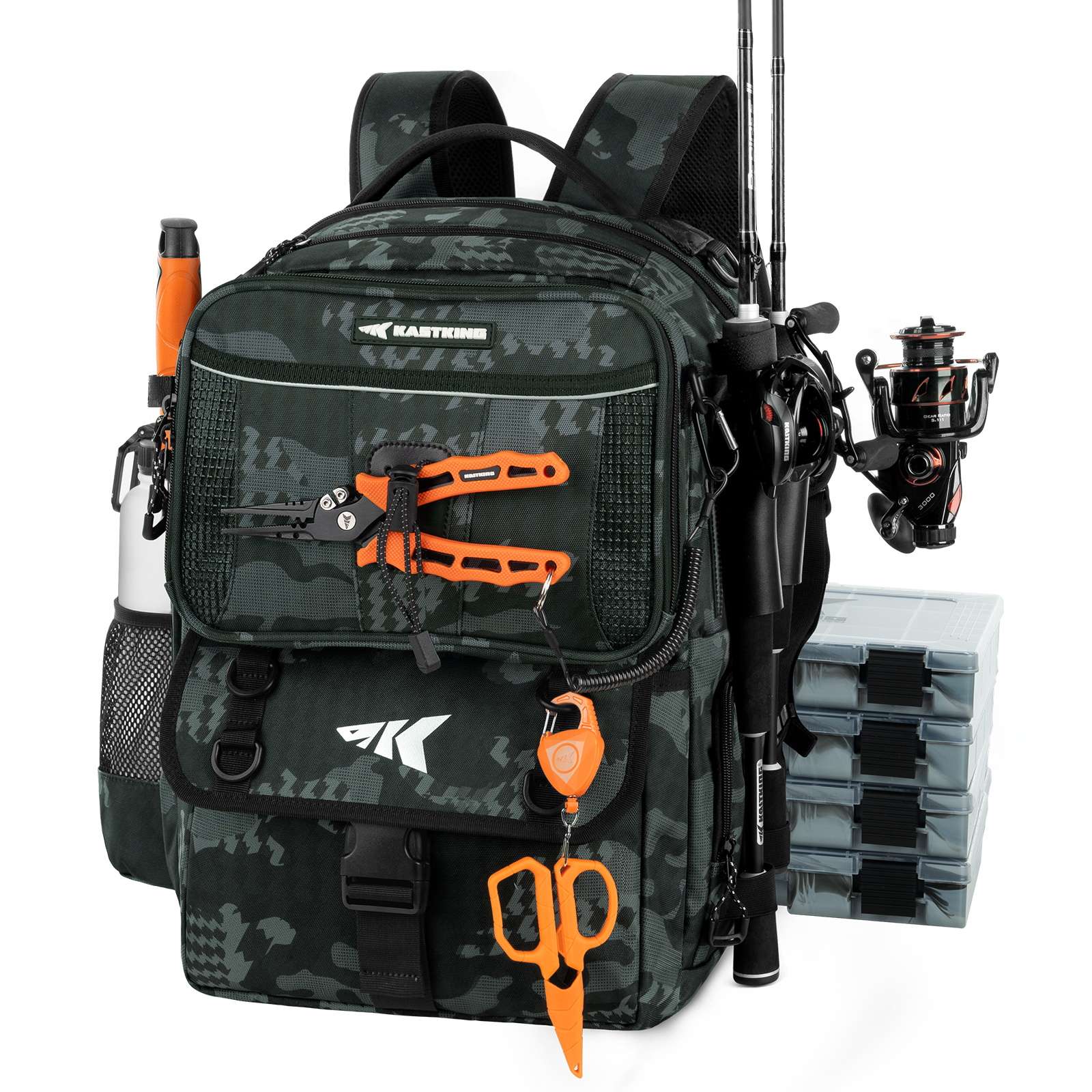 KastKing BaitSpace Fishing Tackle Backpack