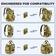 KastKing BaitSpace Detachable Bait Binder Tackle Bag