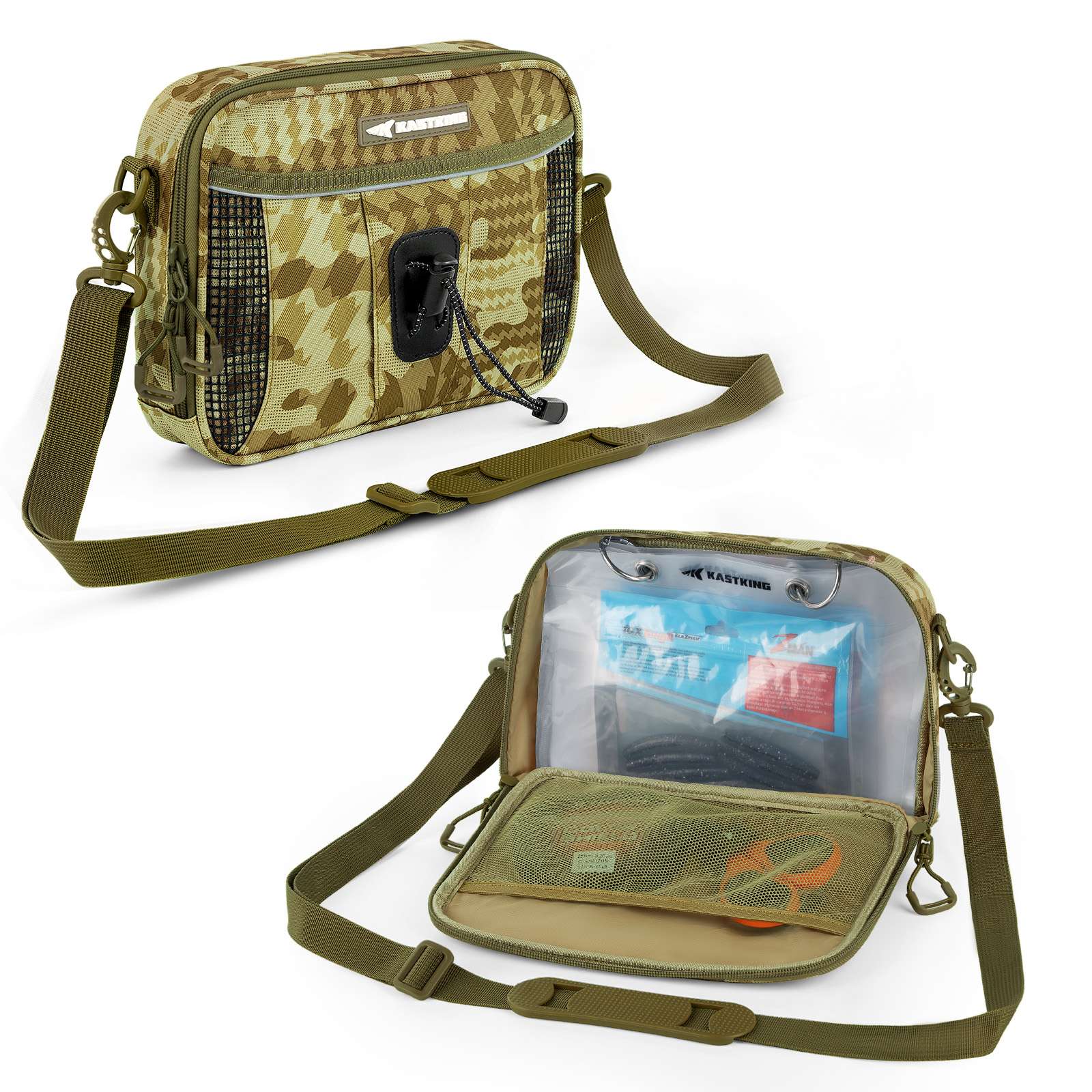 KastKing BaitSpace Detachable Bait Binder Tackle Bag