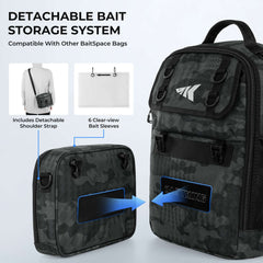 KastKing BaitSpace Fishing Sling Bag