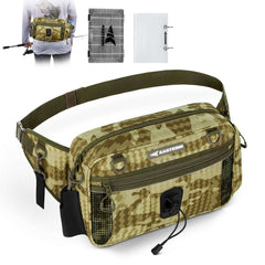 KastKing BaitSpace Waist Bag with 1 Tackle Box