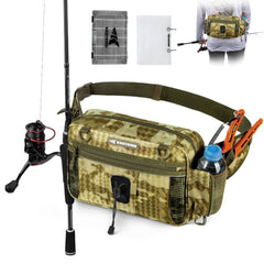 KastKing BaitSpace Waist Bag with 1 Tackle Box