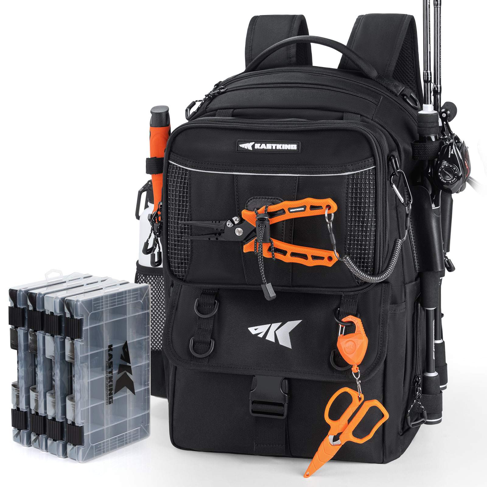 KastKing BaitSpace Fishing Tackle Backpack