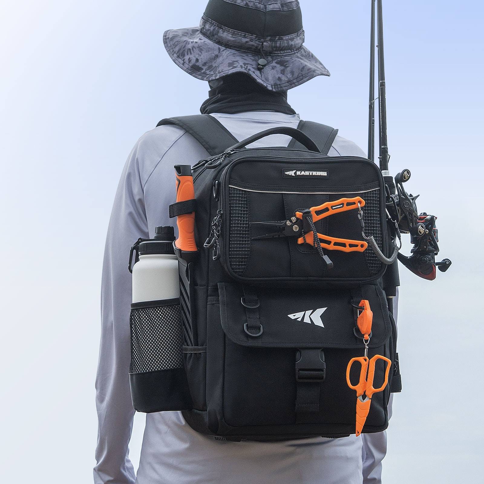 browning fishing backpack tackle bag or system KastKing BaitSpace Fishing Tackle Backpack
