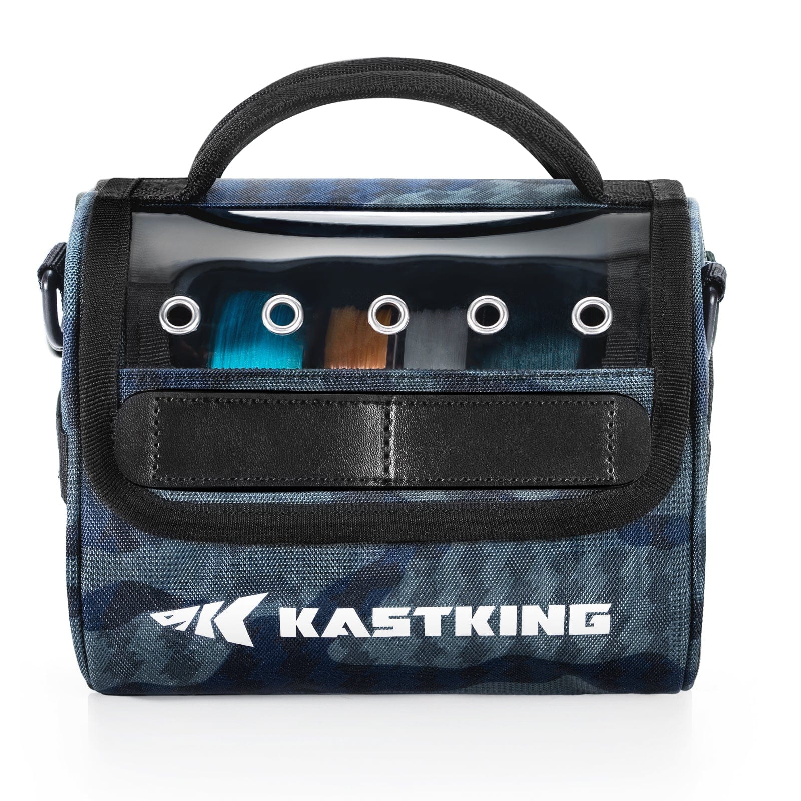 daiwa dtbp-1 fishing tackle storage bags KastKing BaitSpace Line Management Bag Black Camo / Large